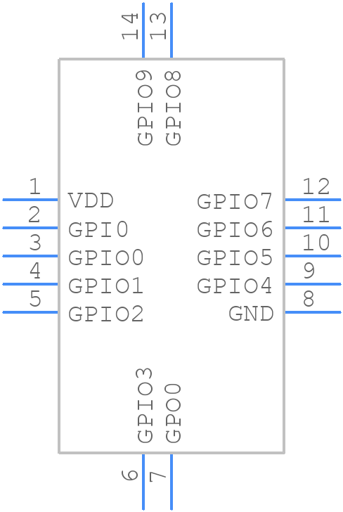 SLG46855-AP - Renesas Electronics - PCB symbol