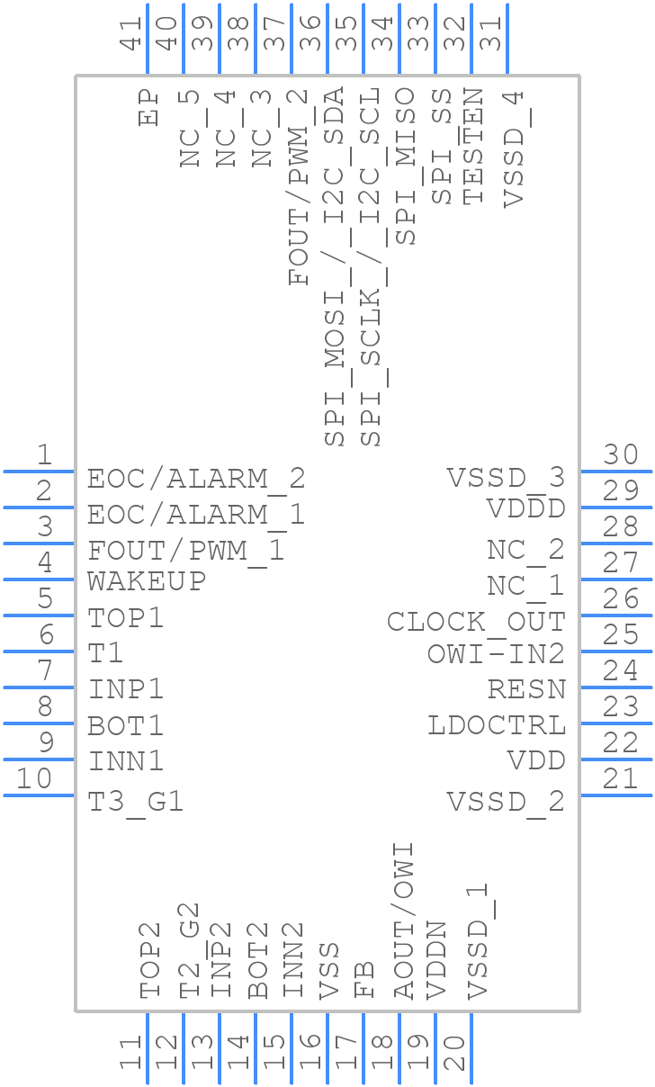 ZSSC3281BC3R - Renesas Electronics - PCB symbol