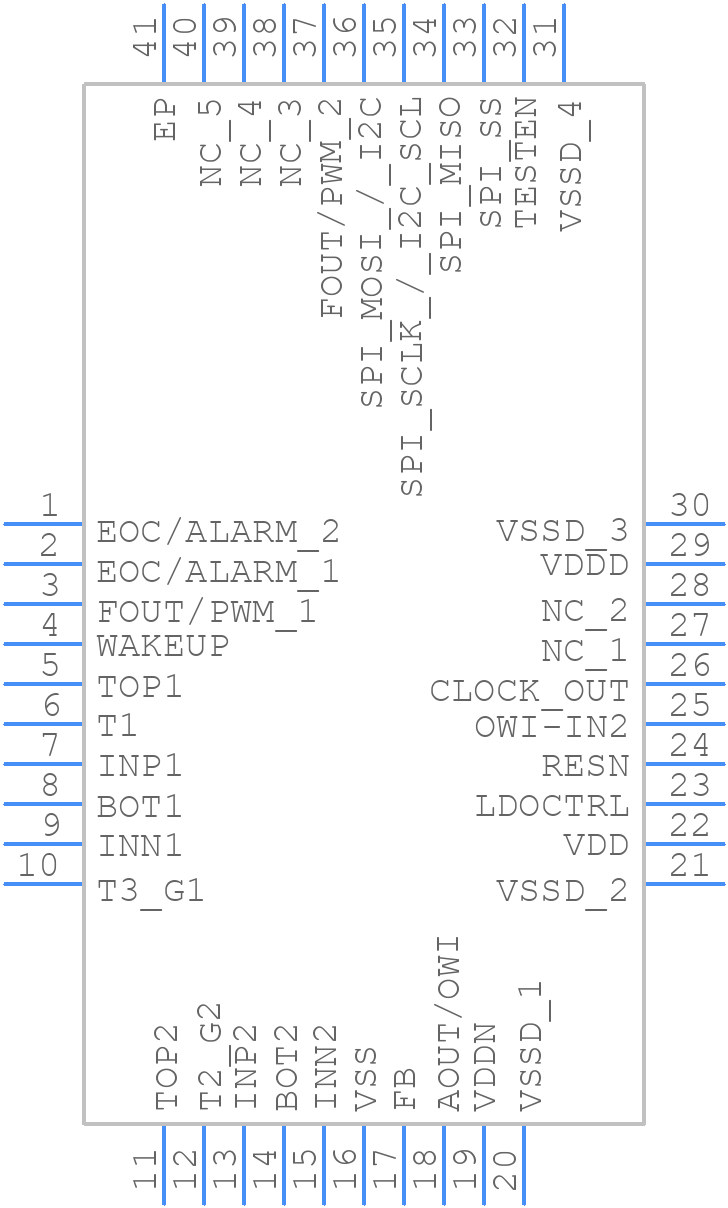 ZSSC3281BI3R - Renesas Electronics - PCB symbol