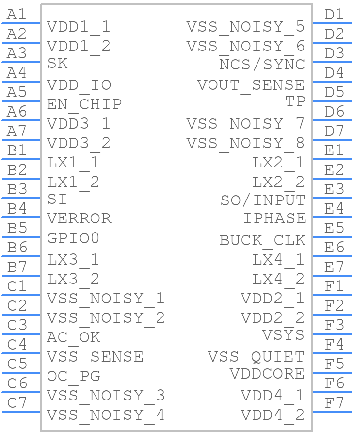DA9210-A - Renesas Electronics - PCB symbol