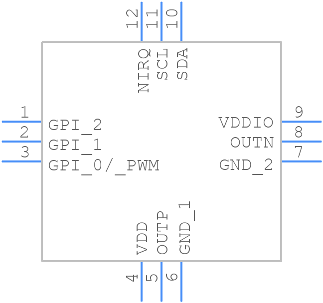 DA7280-A - Renesas Electronics - PCB symbol