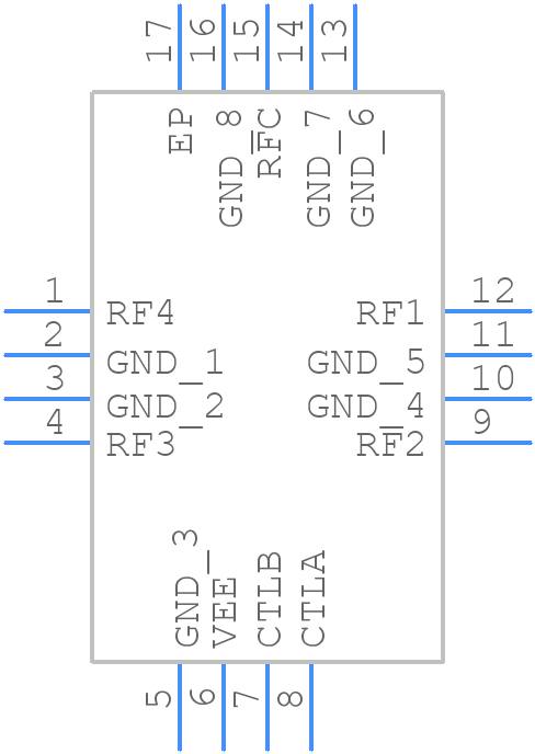 MMS008PP3 - Microsemi Corporation - PCB symbol