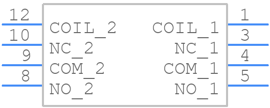 USREC21200NU00 - Yageo Group - PCB symbol