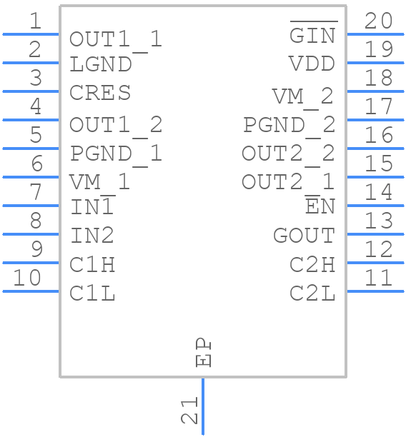 MPC17510AEJ - NXP - PCB symbol
