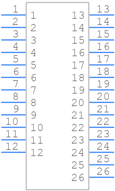 1376357-8 - TE Connectivity - PCB symbol