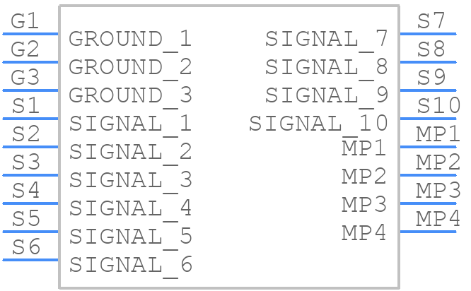 FH67-10S-0.5SV - Hirose - PCB symbol