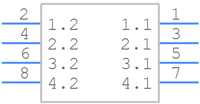 460071104 - Molex - PCB symbol