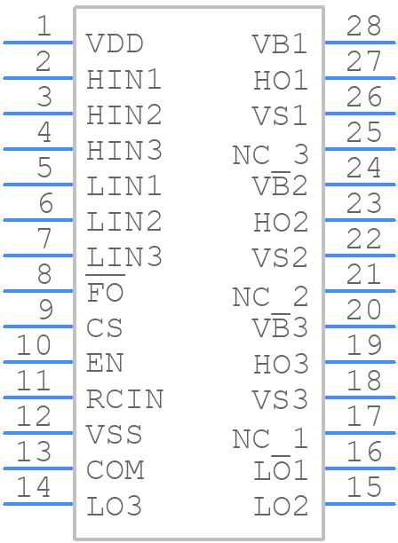 FAN73895MX - onsemi - PCB symbol