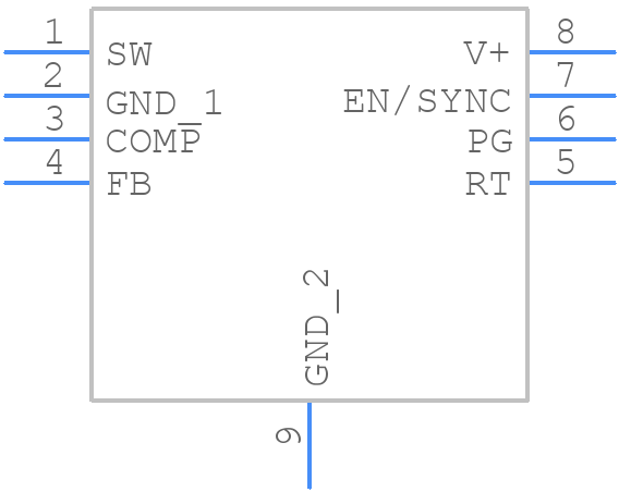 NJW4171GM1-A-TE1 - Nisshinbo - PCB symbol