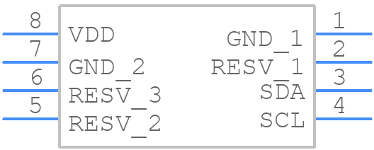 ICP-10110 - TDK - PCB symbol