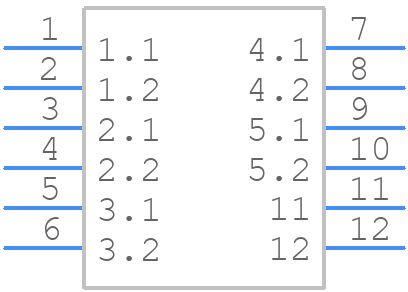431605110 - Molex - PCB symbol
