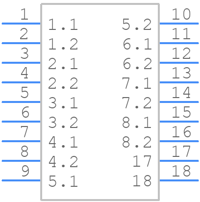 431603116 - Molex - PCB symbol