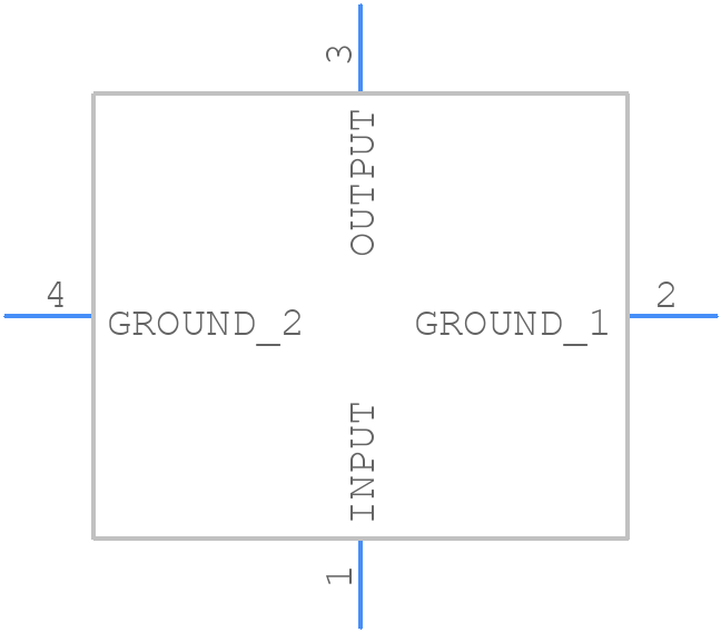 GAT-10+ - Mini-Circuits - PCB symbol