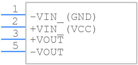 TRN 1-2415 - Traco Power - PCB symbol