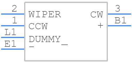 PTL60-10R0-103B2 - Bourns - PCB symbol