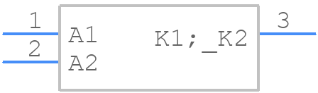 BAS70-05 - Nexperia - PCB symbol