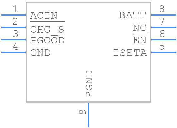 lp28009-84SPF - LOWPOWER - PCB symbol