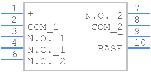 712TN-5 - Teledyne Technologies - PCB symbol