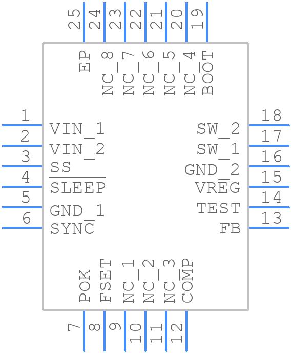 ARG81801KESJSR - Allegro Microsystems - PCB symbol