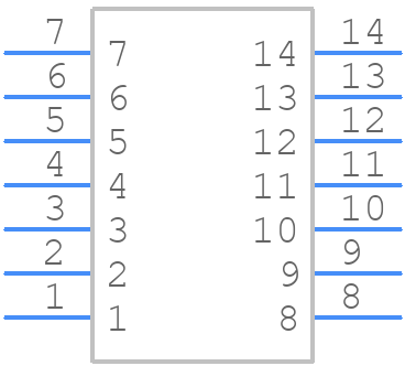 46207-1014 - Molex - PCB symbol
