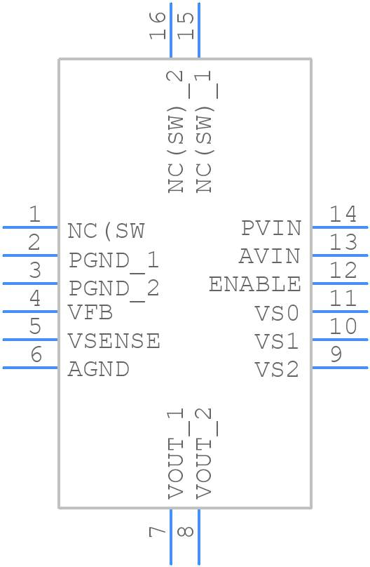 EP5358LUI - Intel - PCB symbol