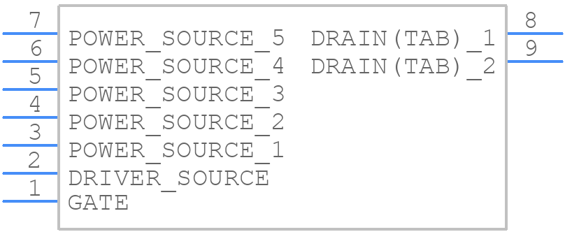 SCT070HU120G3AG - STMicroelectronics - PCB symbol