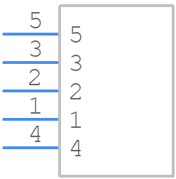 43650-0363 - Molex - PCB symbol
