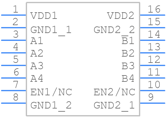 SI8642BA-B-IU - Skyworks - PCB symbol