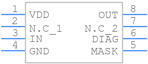 TPD1052F,LXHF - Toshiba - PCB symbol