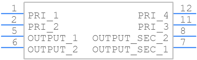 CR7984-CLD - Panasonic - PCB symbol