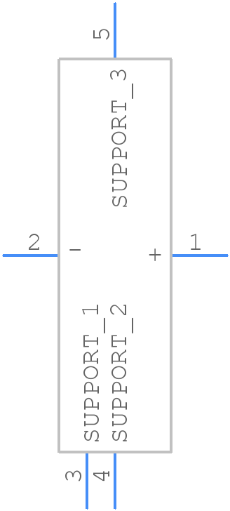 E91F401VNT102MU65T - Chemi-Con - PCB symbol