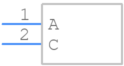VLMW41S1T1-5K8L-08 - Vishay - PCB symbol