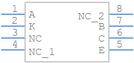VO207AT - Vishay - PCB symbol