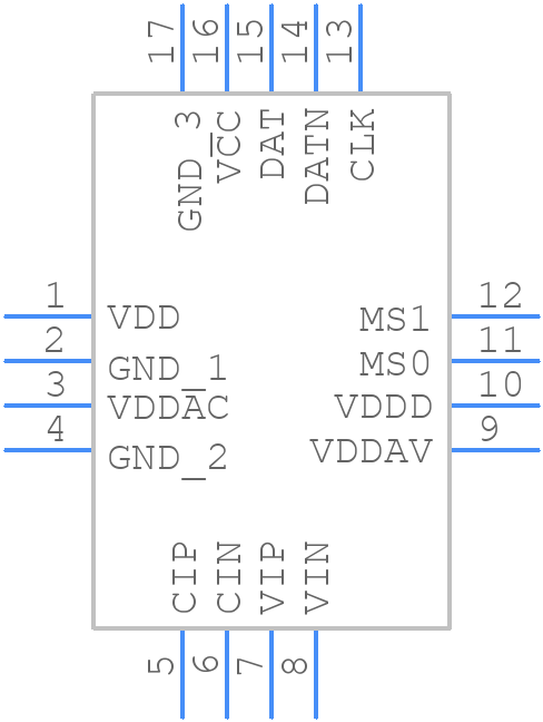 STPMS1BPQR - STMicroelectronics - PCB symbol