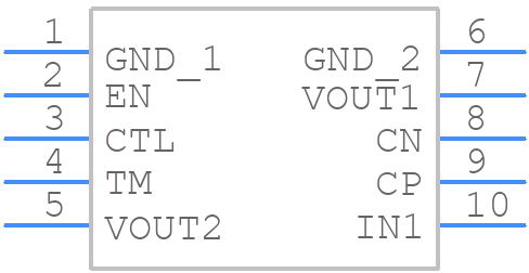 MP5418AGQG-Z - Monolithic Power Systems (MPS) - PCB symbol
