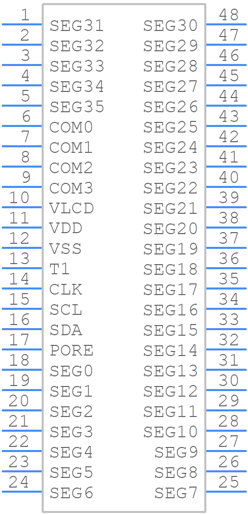 PCF8551ATT/AY - NXP - PCB symbol