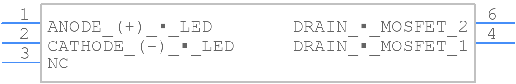 AA58F - Toward Relay - PCB symbol