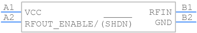 MAX2693LEWS+T - Analog Devices - PCB symbol