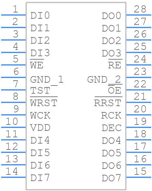 AL422B - AverLogic - PCB symbol