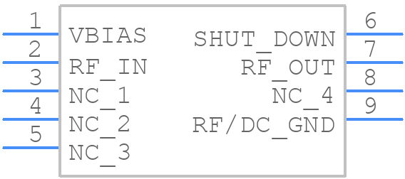 QPL9547 - Qorvo - PCB symbol