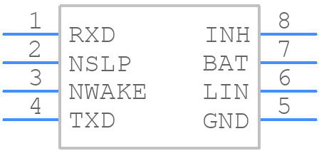 TJA1020T/N,112 - NXP - PCB symbol