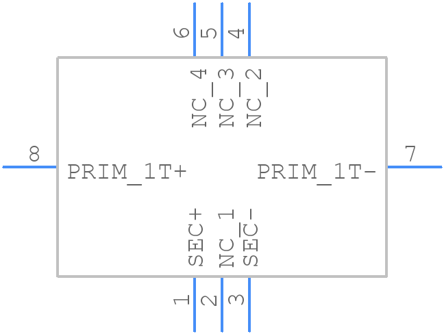 PCS020-EE05081S - Bourns - PCB symbol