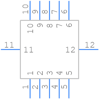 PCS040-EF1304KS - Bourns - PCB symbol
