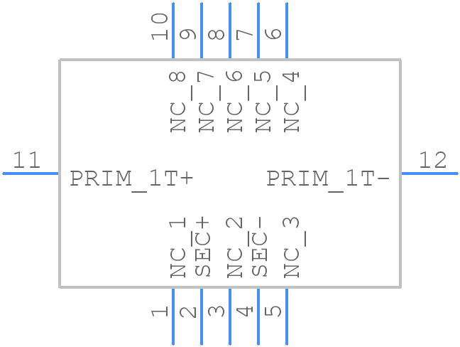 PCS040-EF1319KS - Bourns - PCB symbol