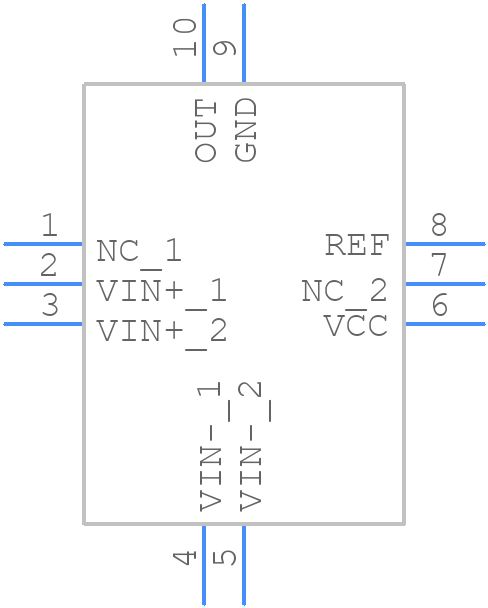 TSC213IQT - STMicroelectronics - PCB symbol
