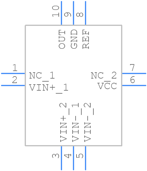TSC210IQT - STMicroelectronics - PCB symbol