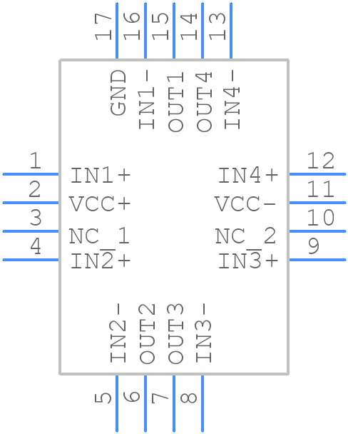 LM2902YQ5T - STMicroelectronics - PCB symbol