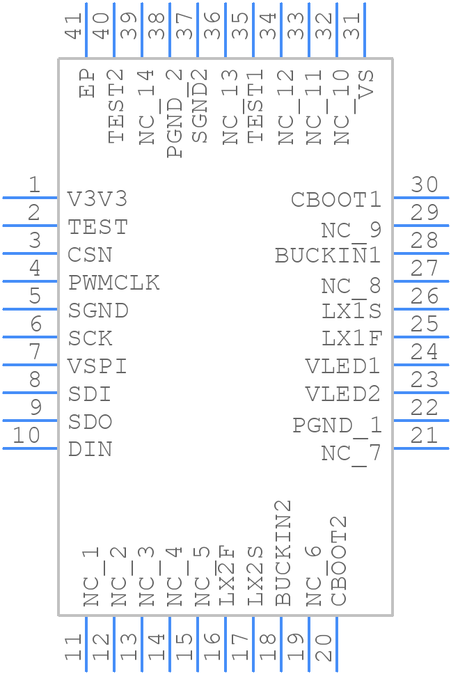 L99LD20Q6 - STMicroelectronics - PCB symbol