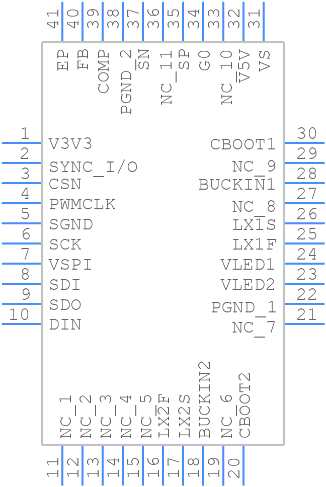 L99LD21Q6 - STMicroelectronics - PCB symbol