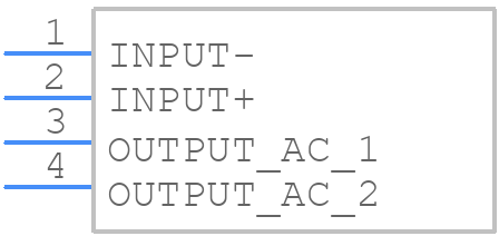 UPD2415-10 - CRYDOM - PCB symbol